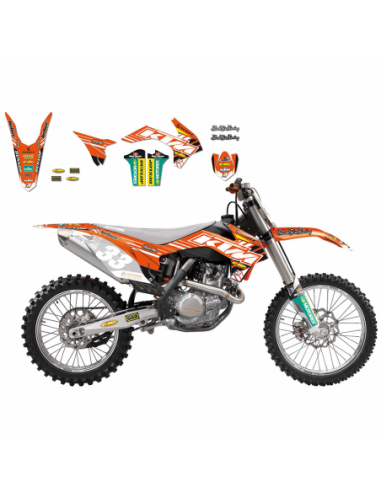 Kit Adhesivos Blackbird Réplica Team Lieber KTm 2538R3. 2538R3. 8430525388963