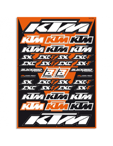 Kit Adhesivos Blackbird Standard KTm 5523. 5523. 8430525438521