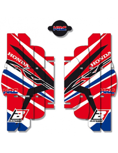 Adhesivos para rejillas de radiador Blackbird Réplica Honda team HRC A103R14. A103R14. 8430525479272