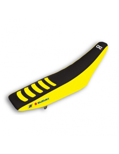 Funda de asiento Blackbird Doble agarre 3 Suzuki negro/amarillo 1328H. 1328H. 8430525833555