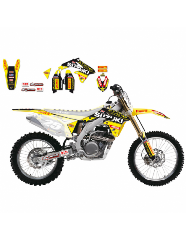 Kit Adhesivos Blackbird Réplica Rockstar Suzuki 2316R4. 2316R4. 8430525479128