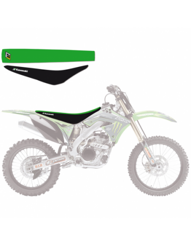 Funda de asiento Blackbird Réplica Team Monster Kawasaki 1429R6. 1429R6. 8430525478961