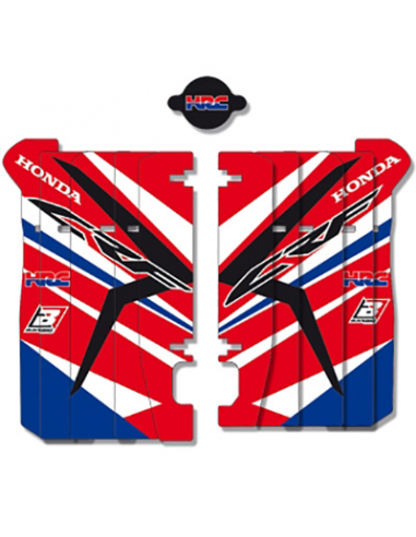 Adhesivos para rejillas de radiador Blackbird Réplica Honda team HRC A104R14. A104R14. 8430525479289