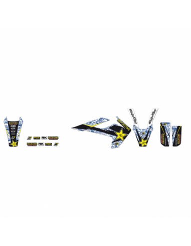 Kit de adhesivos Blackbird Rockstar Energy Husqvarna 2612L. 2612L. 8430525898561