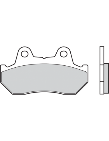 Pastillas de freno orgánicas Brembo 07HO1807. 07HO1807. 07HO1807