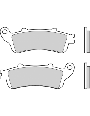 Pastillas de freno orgánicas Brembo 07HO4308. 07HO4308. 07HO4308