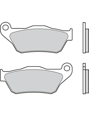 Pastillas de freno orgánicas Brembo 07065. 7065. 7065