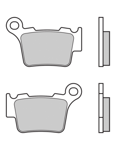 Pastillas de freno sinterizadas Brembo 07BB27SD. 07BB27SD. 07BB27SD