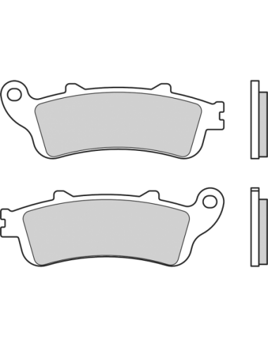 Pastillas de freno orgánicas Brembo 07HO4206. 07HO4206. 07HO4206