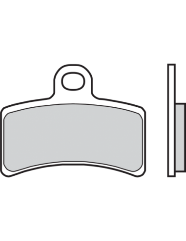 Pastillas de freno orgánicas Brembo 07GR5105. 07GR5105. 07GR5105