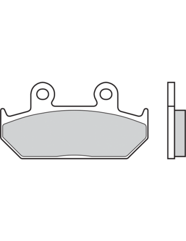 Pastillas de freno orgánicas Brembo 07HO3509. 07HO3509. 07HO3509