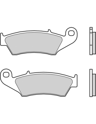 Pastillas de freno sinterizadas Brembo 07KA17SD. 07KA17SD. 07KA17SD