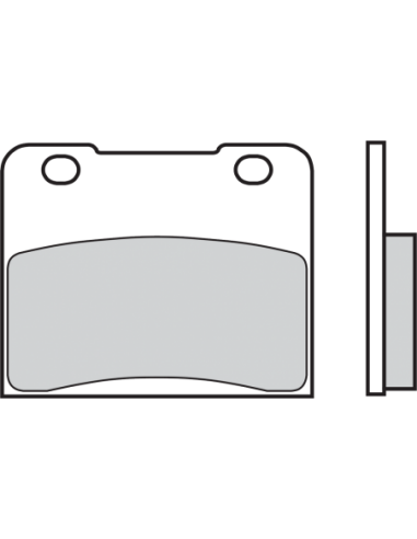 Pastillas de freno orgánicas Brembo 07SU0707. 07SU0707. 07SU0707