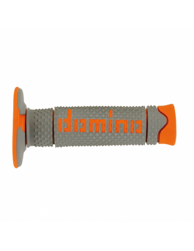 Puños off road Domino DSH gris/naranja A26041C4552. A26041C4552A7-0. 8033900034112