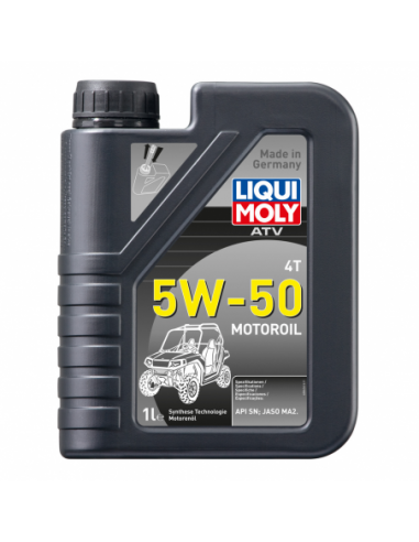 Bote 1L aceite sintético Liqui-Moly ATV 5W-50. 20737. 4100420207372
