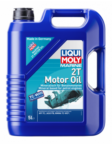 Garrafa 5L aceite de motor 2T marine mineral Liqui-Moly API TC
