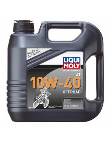 Garrafa de 4L aceite Liqui-Moly sintético 10W-40 Off road. 3056. 4100420030567
