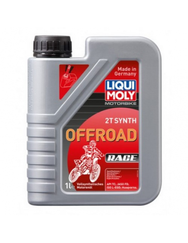 Botella de 1L aceite Liqui-Moly 100% sintético 2T Off road. 3063. 4100420030635
