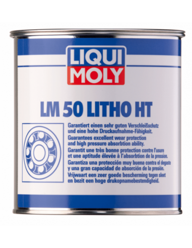 Lata 1kg de grasa de litio Liqui-Moly LM 50 LITHO HT. 3407. 4100420034077