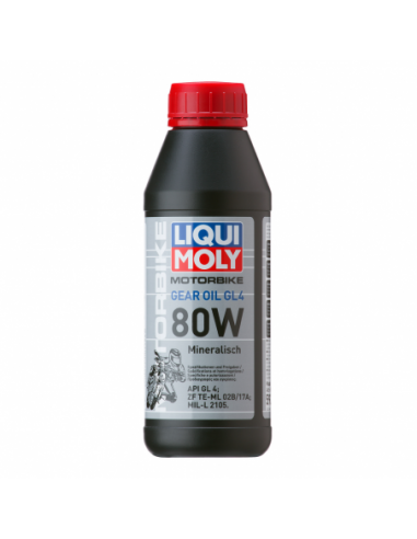 Bote 500ML Liqui-Moly GEAR OIL GL4 80W. 1617. 4100420016172