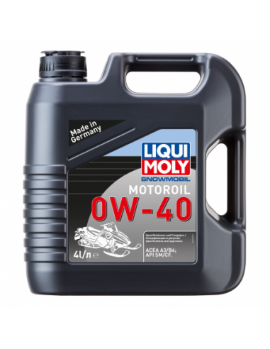 Garrafa 4L de aceite Liqui-Moly SNOWMOBILE 0W-40. 2261. 4100420022616