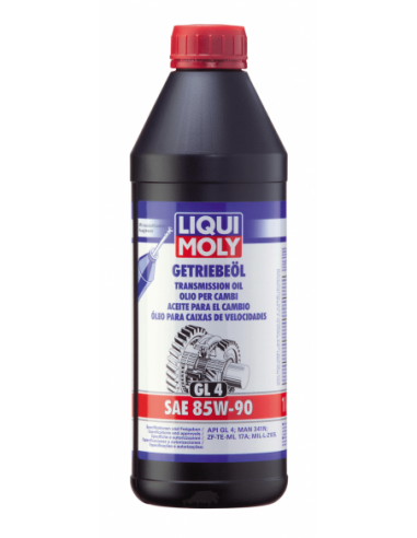 Botella 1L de aceite de transmisión Liqui-Moly GL4 85W90. 1030. 4100420010309