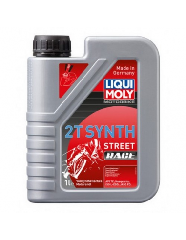 Botella de 1L aceite Liqui-Moly 100% sintético 2T. 1505. 4100420015052