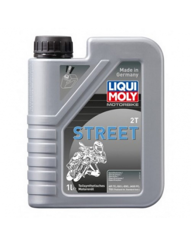 Botella de 1L aceite Liqui Moly semi-sintético mezcla 2T. 1504. 4100420015045