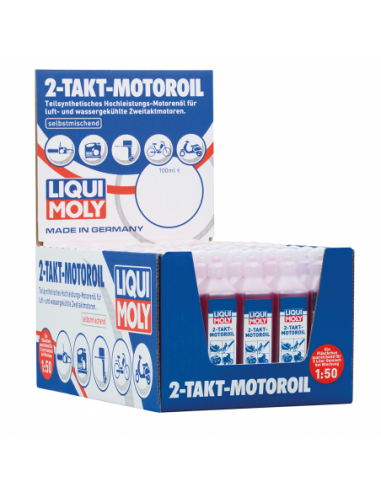 Tubo de aceite Liqui-Moly semi-sintético 2T 100ml. 1029. 4100420010293