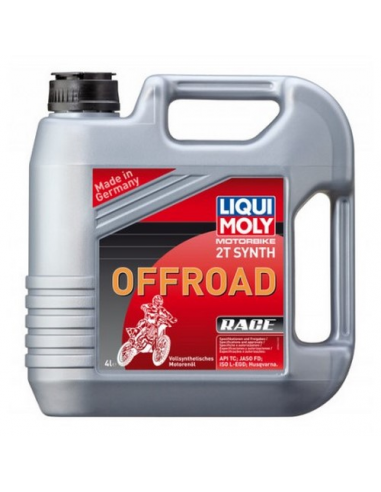 Garrafa 4L aceite Liqui-Moly 100% sintético 2T Off-Road. 3064. 4100420030642