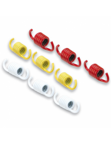 SET 9 muelles SP Malossi para embrague OEM Rojo/blanco/Amarillo 2911325. 2911325. 8430525609617