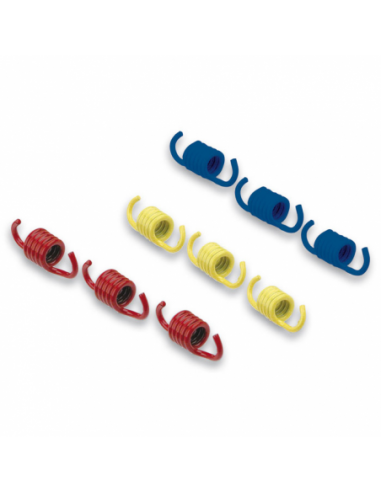 SET 9 muelles SP Malossi para FLY o DELTA CLUTCH Amarillo/Rojo/Blue 2914202. 2914202. 8430525611535