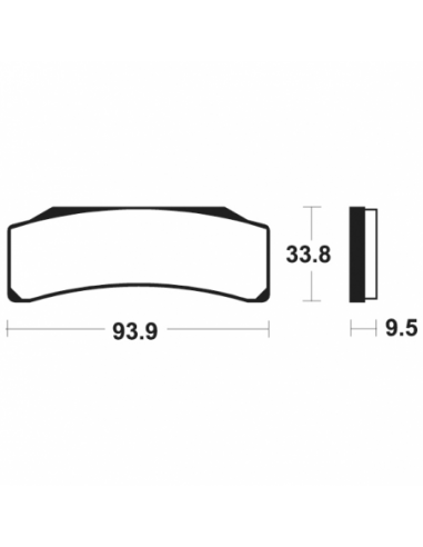 Pastillas de freno Tecnium MSR389 Sinterizadas competición profesional. MSR389. 5700756023647