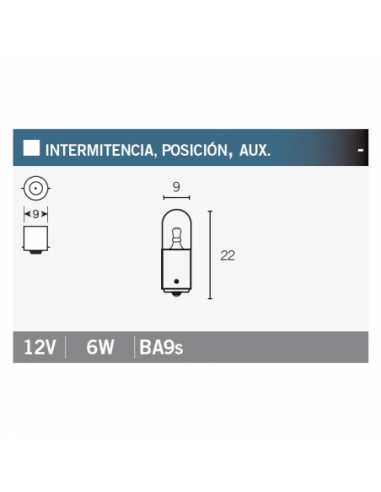 Caja de 10 lámparas OSRAM 3886X. 3886X. 4008321095794