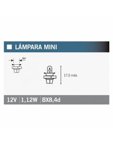 Caja de 10 Lámparas OSRAM 2473MFX6. 2473MFX6. 4008321096821
