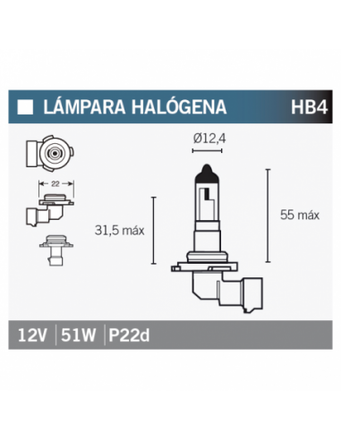 Lampara OSRAM 9006-01B. 9006-01B. 4008321171238