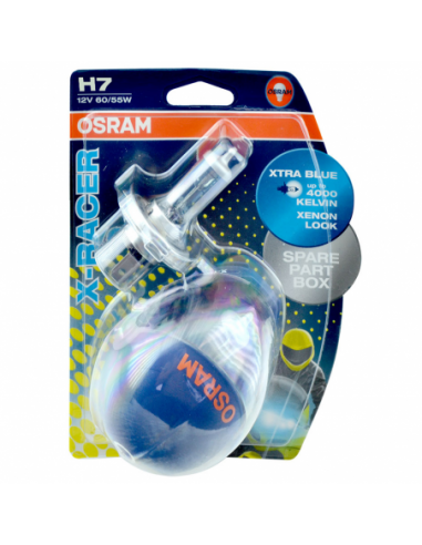 Blister de 2 Lámparas OSRAM X-Racer H7 64210XR-02B. 64210XR-02B. 4052899929579