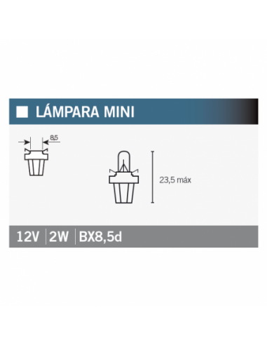 Caja de 10 lámparas OSRAM 2722MFX. 2722MFX. 4008321297198