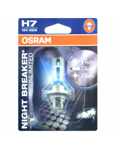 Lampara OSRAM H7 Night Breaker Laser. 64210NL-01B. 4052899991163