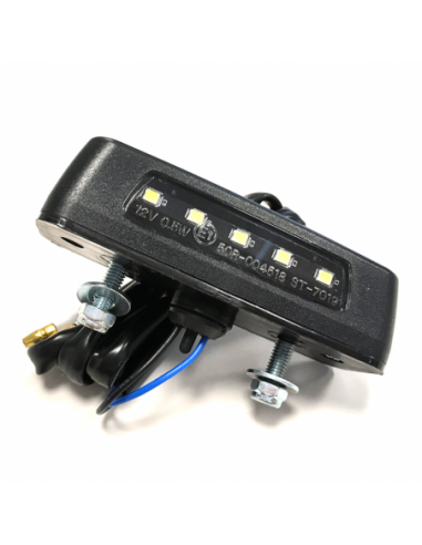 Luz de matricula LED V Parts Universal 12V0.5W 86x29mm. ST-70019LEDE. 8430525217942