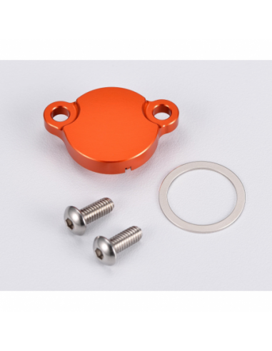 Tapa deposito bomba freno trasero naranja Ktm 50 65 85 105. ASRRC-06-OR. 8430525382022