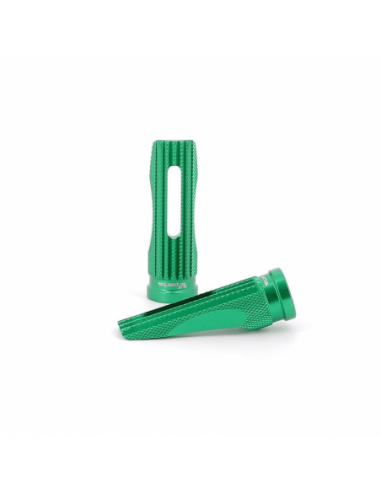 Reposapiés Racing PRO 2 V Parts Color verde. 050000900.NG50. 050000900.NG50