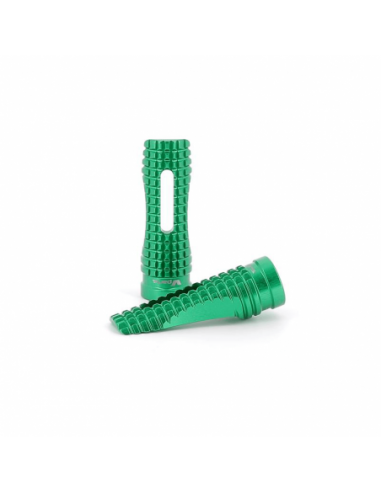 Reposapiés Racing EVO 2 V Parts Color verde. 050000700.NG50. 050000700.NG50