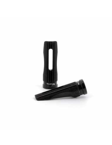 Reposapiés Racing PRO 2 V Parts Color Negro. 050000900.NG80. 050000900.NG80