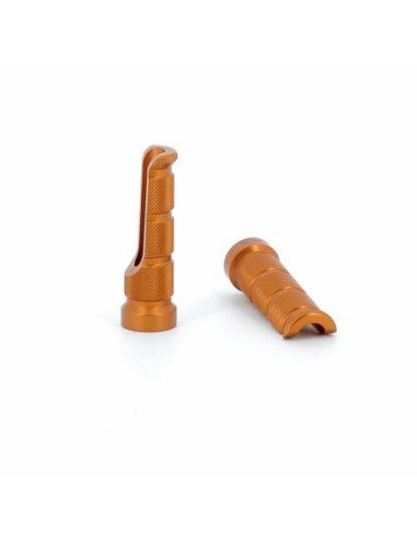 Reposapiés Racing V Parts Color Naranja. 050000100.NG70. 050000100.NG70