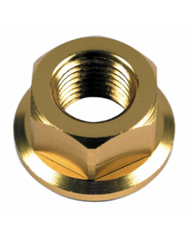 Tuerca eje delantero M12. Lila. MF10-12-125. 8430525043183