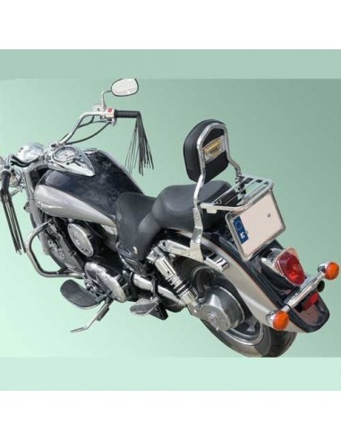 Respaldo con portaequipajes para moto Kawasaki Vulcan Vn 1600 Classic