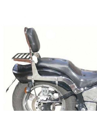 Respaldo con portaequipajes para moto Leonart Spyder 125