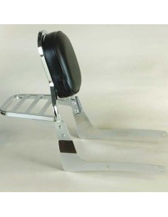 Respaldo con portaequipajes para moto Suzuki Intruder 125 - 250
