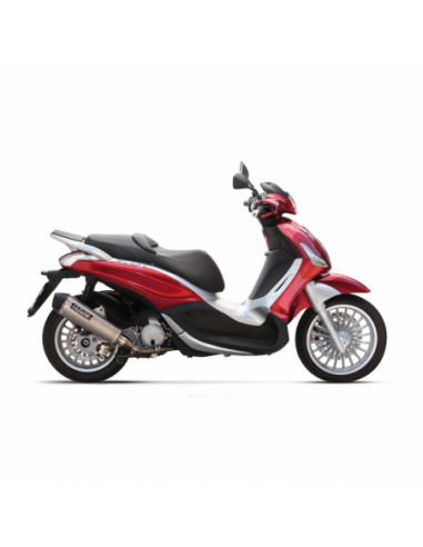 Escape homologado Yasuni 4T Silenc. Titanio Piaggio Beverly 350 TUB452. TUB452. 8436542174169